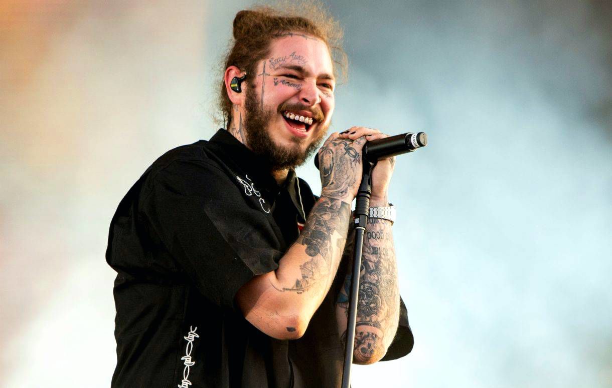 Post Malone dominates Spotify charts with "Hollywood's Bleeding"